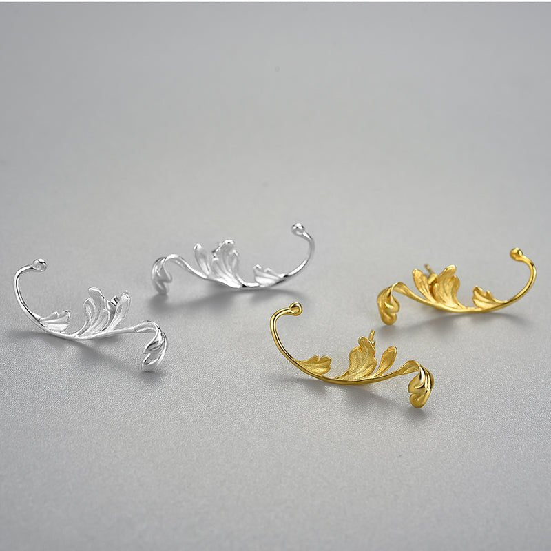 Leaf of Acanthus - Stud Earrings