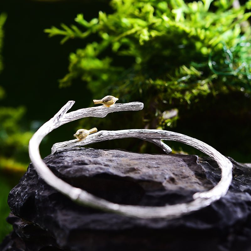 Birds of Love - Handmade Bangle