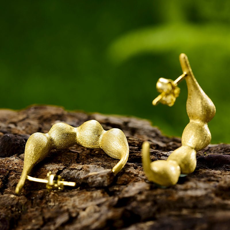 Lucky Peas in a Pod - Handmade Earrings