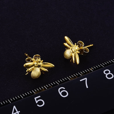 Adorable Bumblebee - Stud Earrings