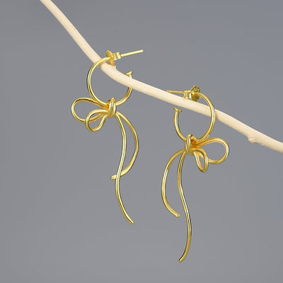 Knot in Time - Dangle Earrings