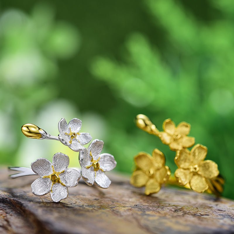 Bold Forget-Me-Not - Adjustable Ring