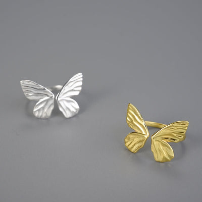 Graceful Wings - Adjustable Ring