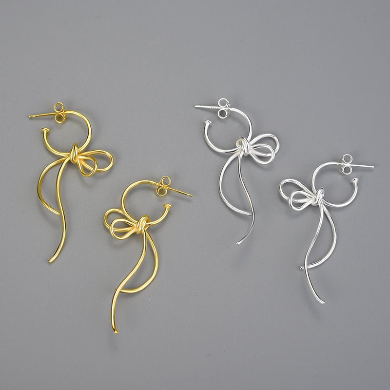 Knot in Time - Dangle Earrings