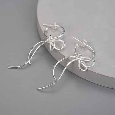 Knot in Time - Dangle Earrings