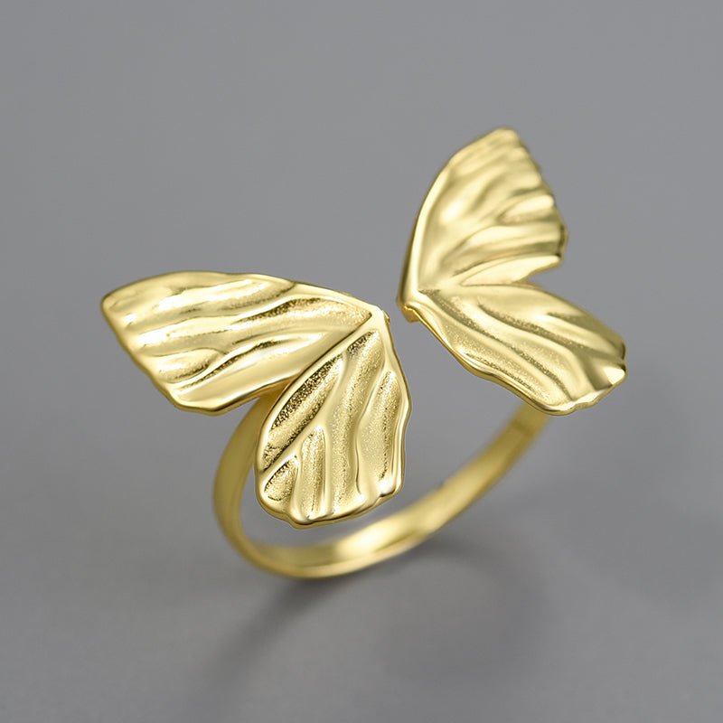 Graceful Wings - Adjustable Ring