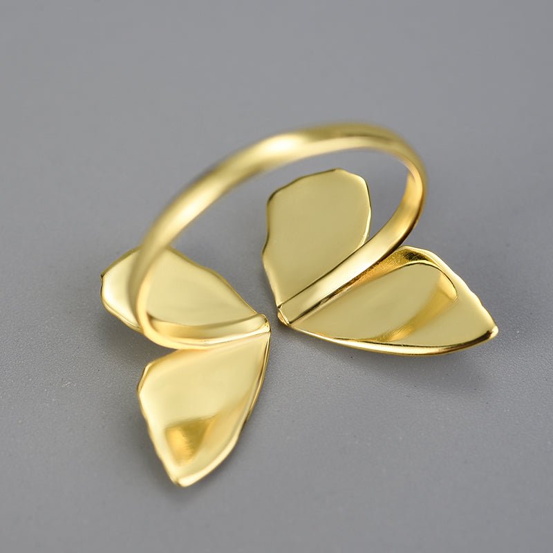 Graceful Wings - Adjustable Ring