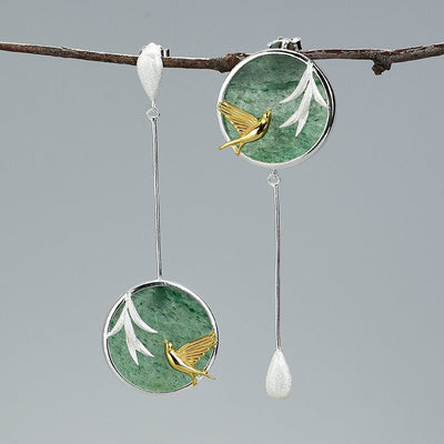 Soaring Swallow - Drop Earrings