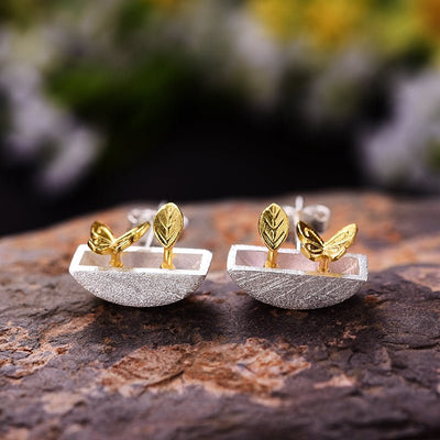 Whimsical Garden – Stud Earrings