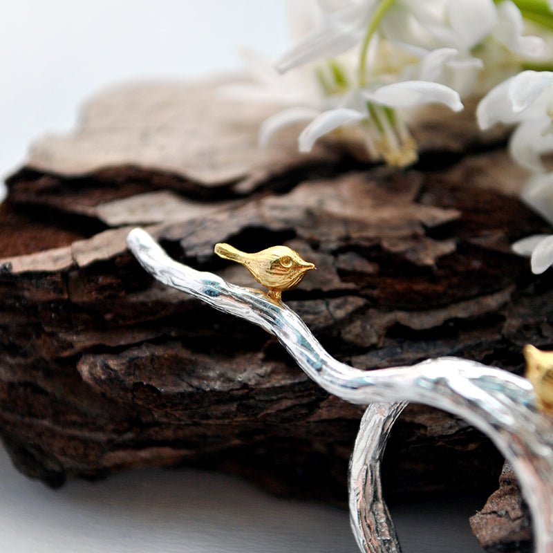 Birds of Love - Adjustable Ring