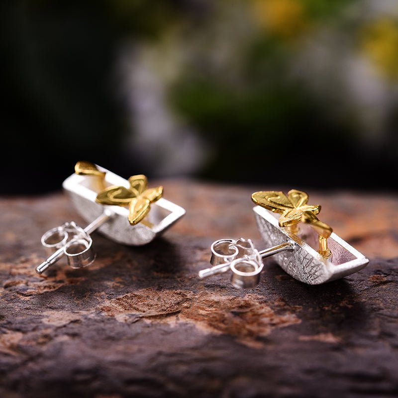 Whimsical Garden – Stud Earrings