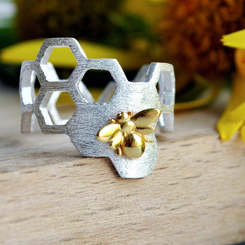 Honeycomb Shield - Adjustable Ring