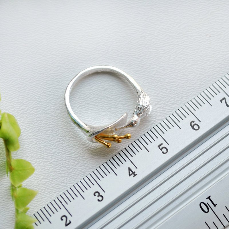 Hummingbird Haven - Adjustable Ring