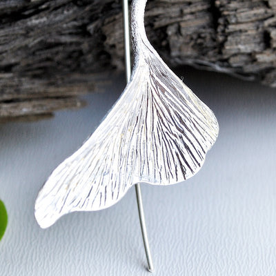 Dancing Ginkgo - Drop Earrings