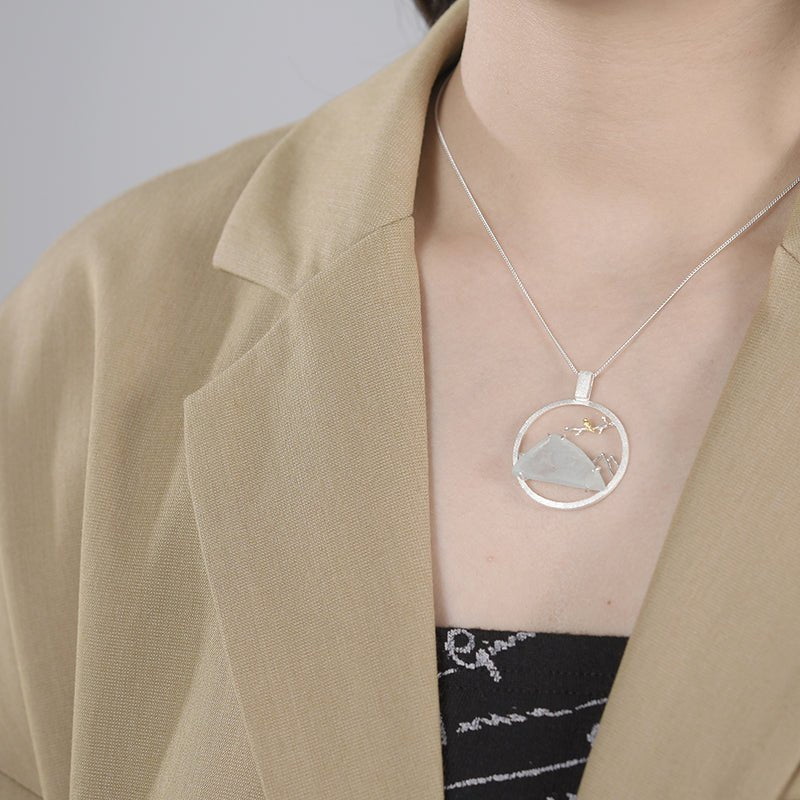 Serene Balance - Handcrafted Pendant