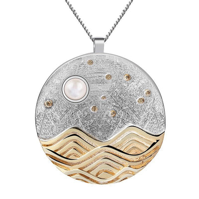 Moonlight Glow – Handmade Pendant