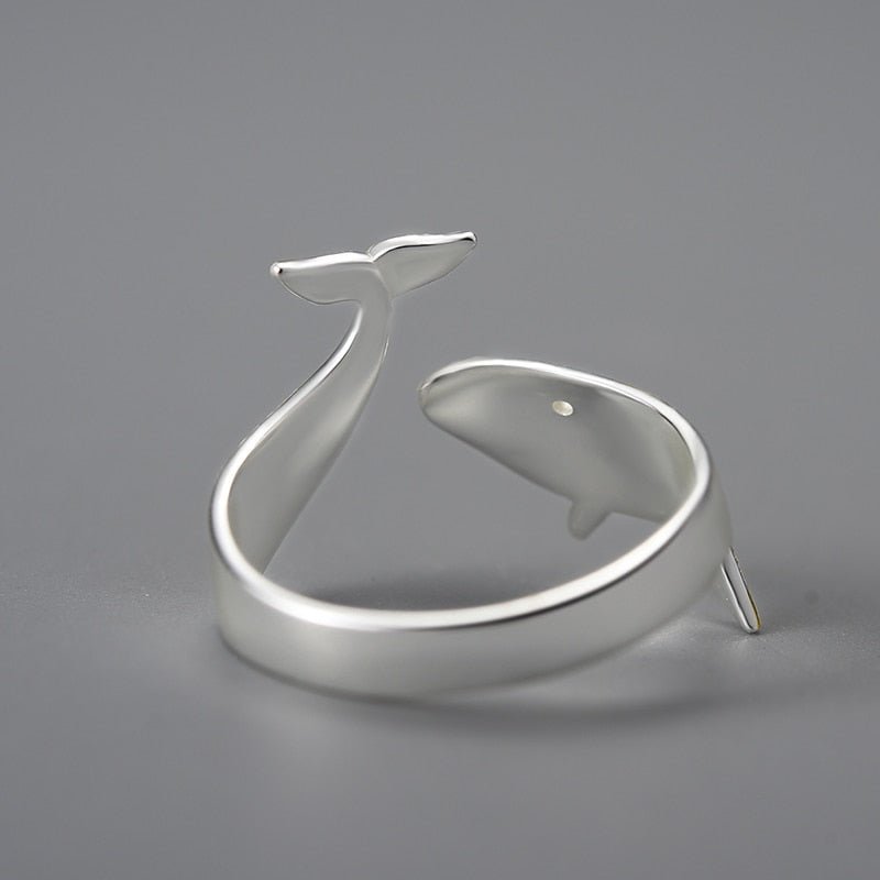 Roaming Whale - Adjustable Ring