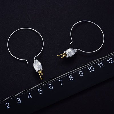 Chiming Bell - Hoop Earrings