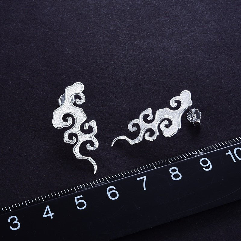 Cloud Drift - Stud Earrings