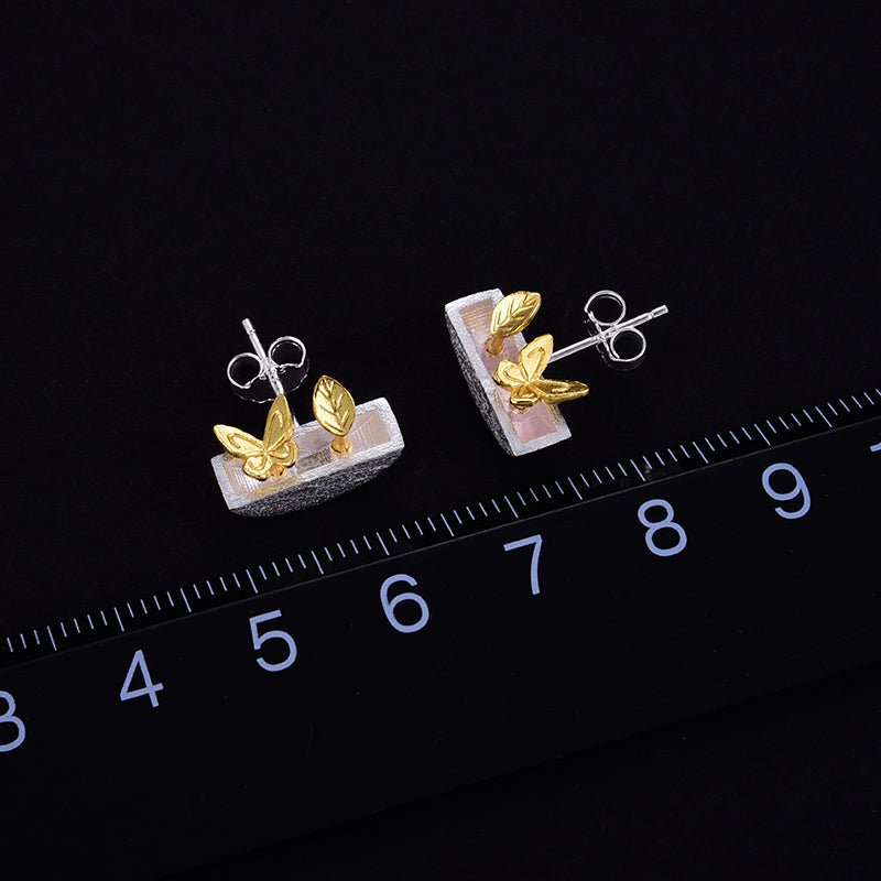 Whimsical Garden – Stud Earrings