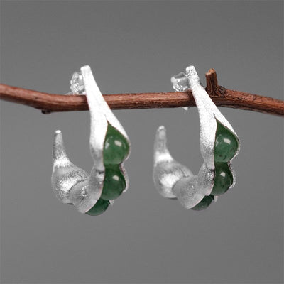 Lucky Peas in a Pod - Handmade Earrings