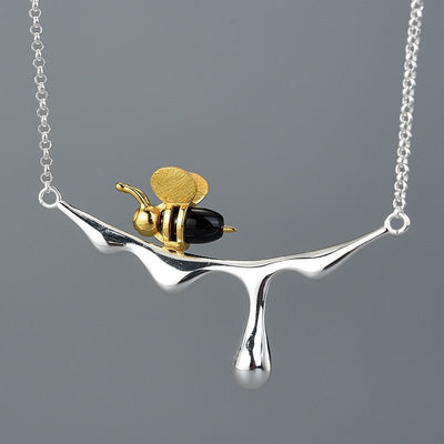 Golden Honey Drops Necklace