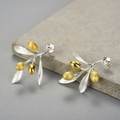 Olive Grove - Handmade Earrings