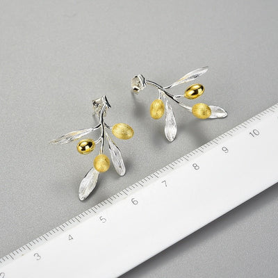 Olive Grove - Handmade Earrings