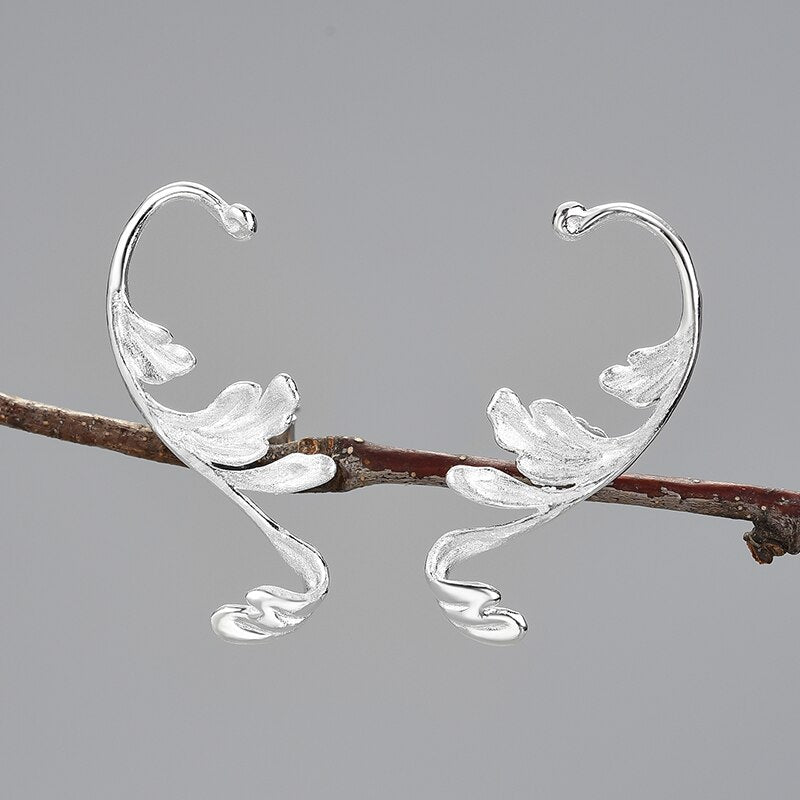 Leaf of Acanthus - Stud Earrings