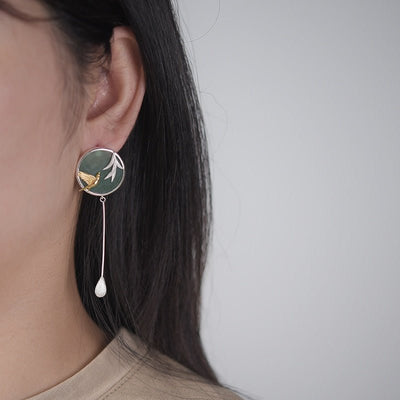 Soaring Swallow - Drop Earrings