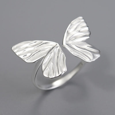 Graceful Wings - Adjustable Ring