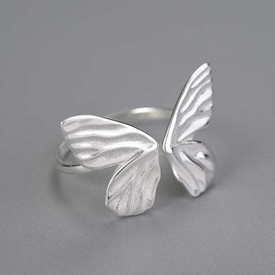 Graceful Wings - Adjustable Ring