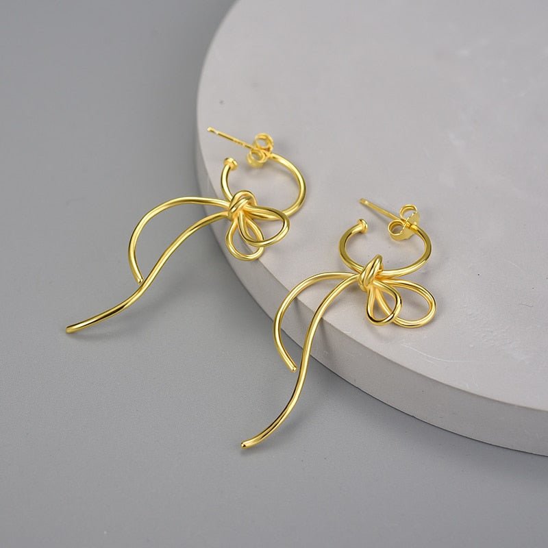 Knot in Time - Dangle Earrings