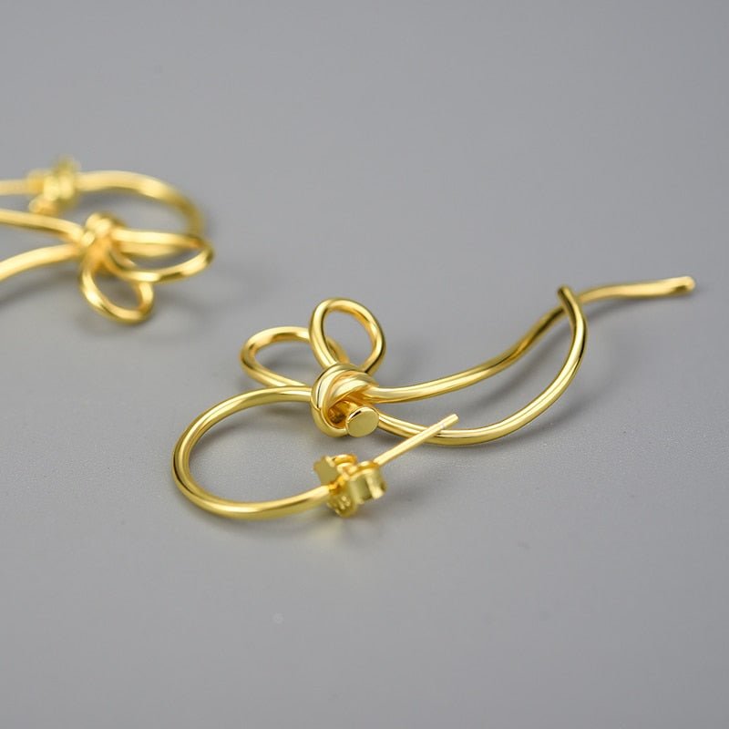 Knot in Time - Dangle Earrings