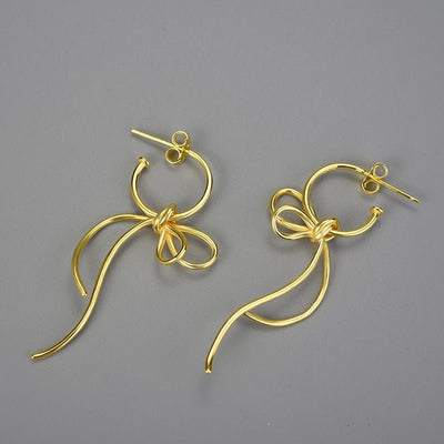 Knot in Time - Dangle Earrings