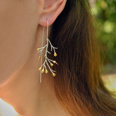 Whimsical Tree - Dangle Earrings